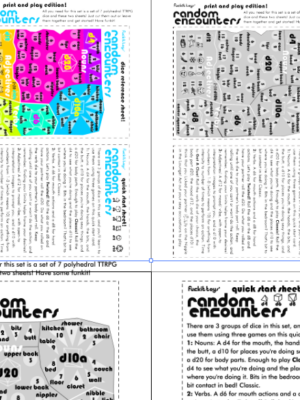 sex dice print and play preview